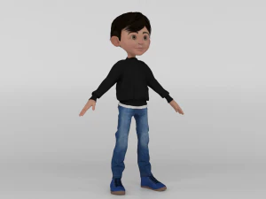 &ccedil;izgi adam 3D Model