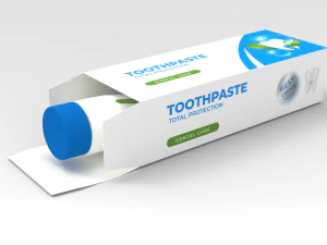 Pasta de dente Modelo 3D