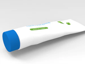 Pasta de dente Modelo 3D