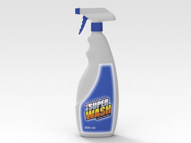 Trigger Spray 3D Model .c4d .max .obj .3ds .fbx .stl .blend 