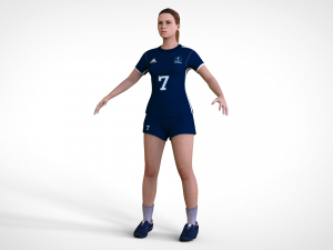 Volleyball Player 3D-Modell
