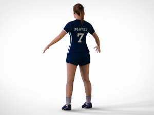 Volleyball Player 3D-Modell