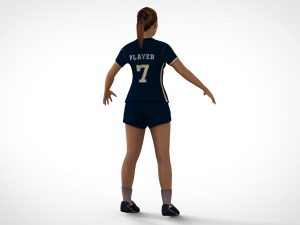 Volleyball Player 3D-Modell