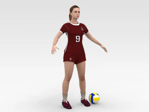 Volleyeur Modèle 3D