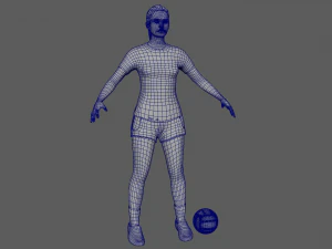 Volleyeur Modèle 3D