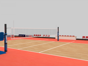Volleyball Court Modelo 3D