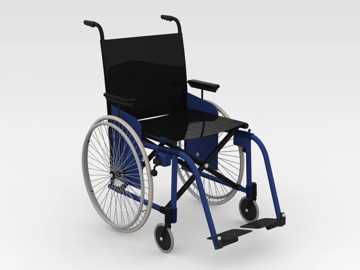 Коляска-коляска 3D Модель .c4d .max .obj .3ds .fbx .stl .blend 