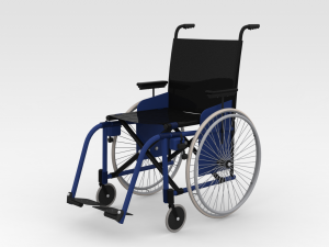 Wheel Chair 3D Model