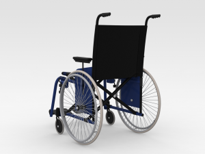 Wheel Chair 3D Model