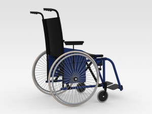 Wheel Chair 3D Model