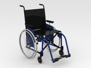 Wheel Chair 3D Model