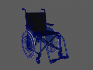 Wheel Chair 3D Model