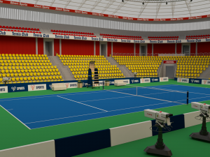 Tennis Stadium 3D मॉडल