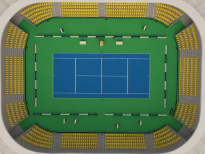 Stadion Tenisowy Model 3D