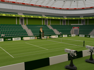 Tennis Stadium 3D Model