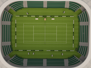 Tennis Stadium 3D Model