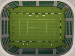 Tennis Stadium 3D Model