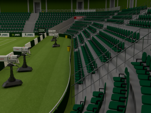 Tennis Stadium 3D Model