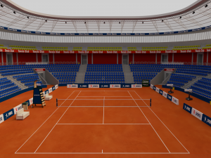 Tennis Stadium 3D मॉडल