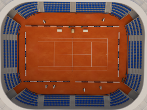 Tennis Stadium Model 3D