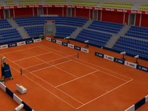 Tennis Stadium Model 3D