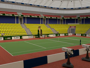 Tennis Stadium 3D Model