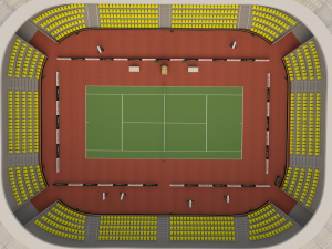 Tennis Stadium Modelo 3D