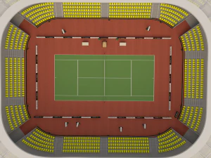 Tennis Stadium 3D Model