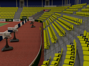 Tennis Stadium Modelo 3D