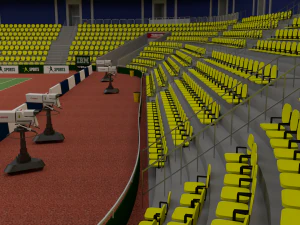 Tennis Stadium 3D Model