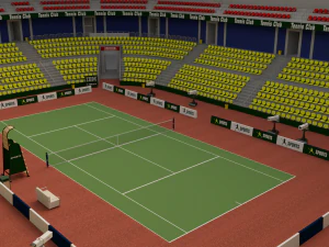 Tennis Stadium 3D Model