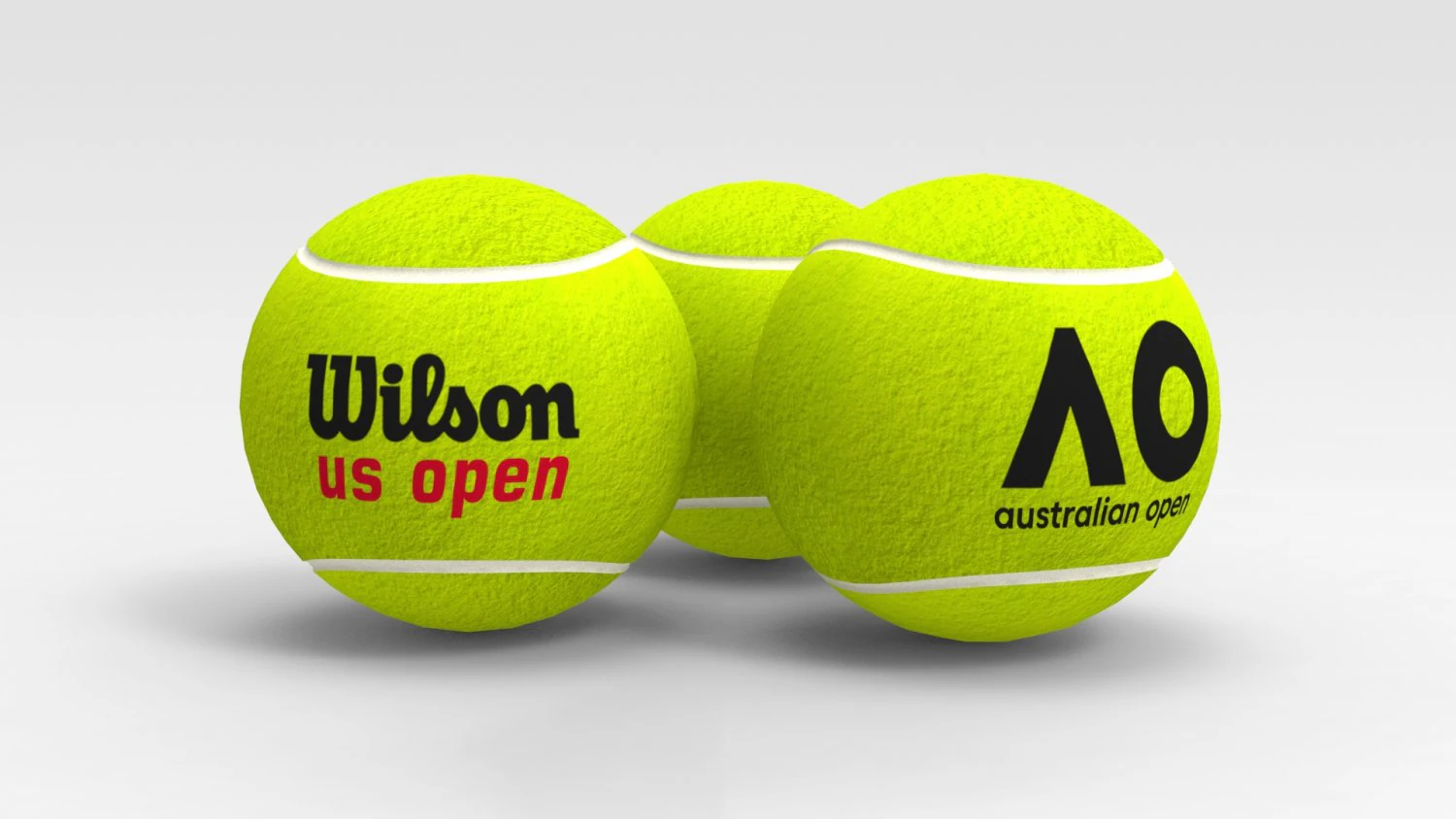 Tennis Balls 3D Model .c4d .max .obj .3ds .fbx .stl .blend 
