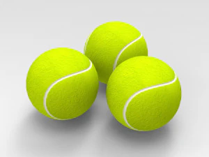 Tennis Balls 3D Model