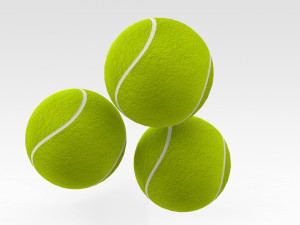 Tennis Balls Modello 3D