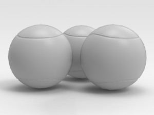 Tennis Balls Modello 3D