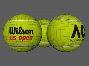 Tennis Balls Modello 3D