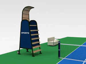 Tennis Court 3D Model