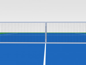 Tennis Court 3D मॉडल