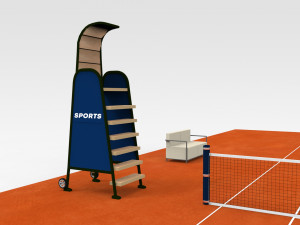 Tennis Court Modèle 3D