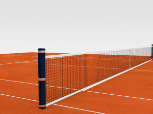 Tennis Court Modèle 3D