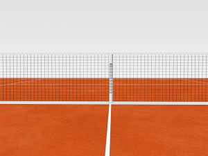 Tennis Court Modèle 3D