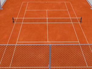 Tennis Court Collections Model 3D