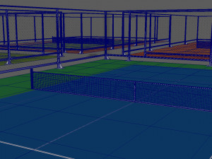 Tennis Court Collections Model 3D