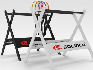 Tennis Racket Stand Modello 3D