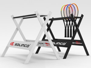Tennis Racket Stand Modello 3D