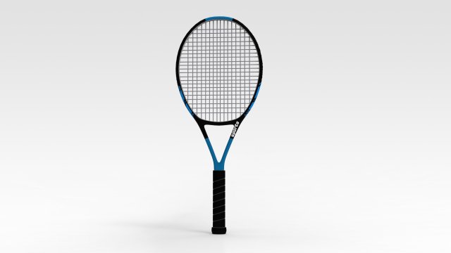 Tennis Racquet 3D 模型 .c4d .max .obj .3ds .fbx .stl .blend 