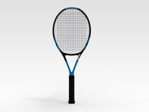 Tennis Racquet 3D Model