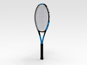 Tennis Racquet 3D 模型
