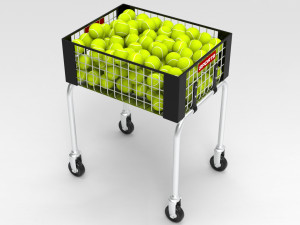 Tennisball Basket 3D Model
