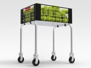 Tennisball Basket 3D Model